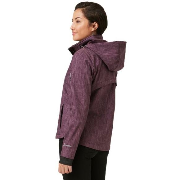 FREE COUNTRY Women's Freeform Hooded Jacket, NWT M thumb holes - Picture 4 of 5